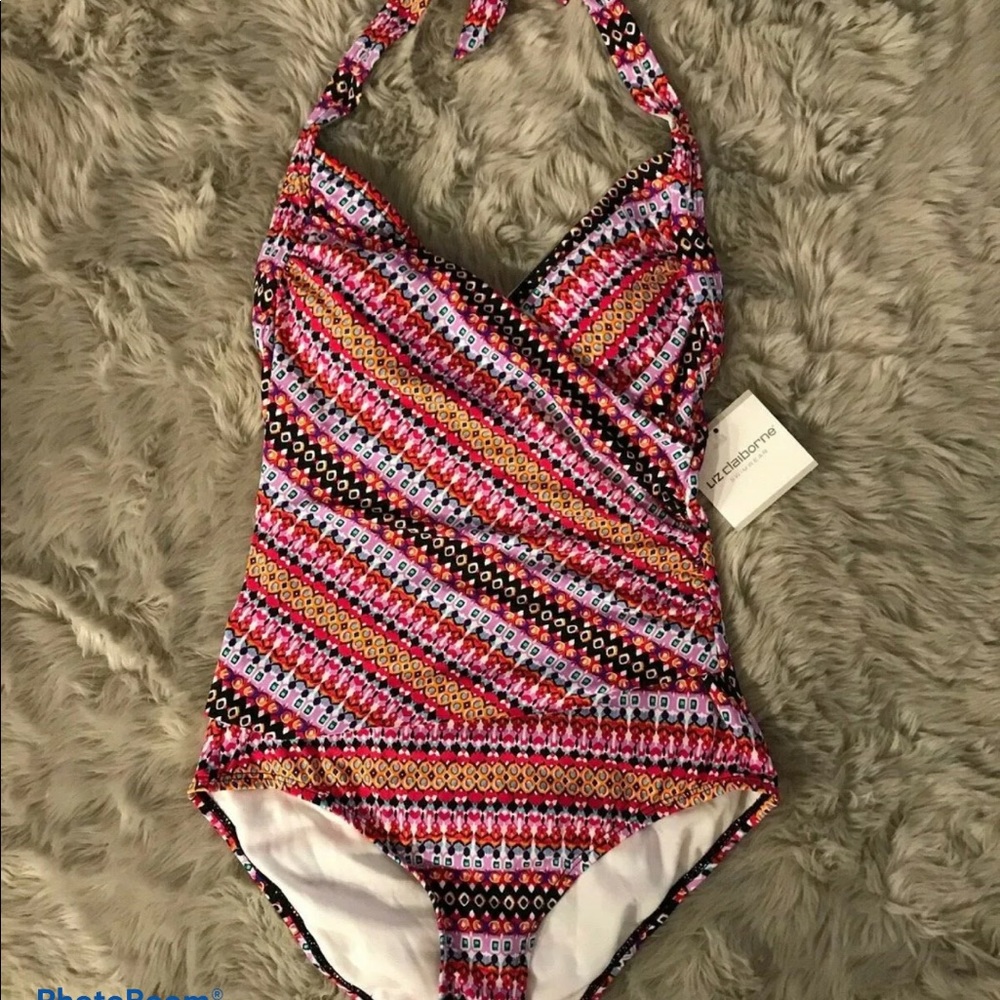 Liz Claiborne Mandala Tribal Swimwear - Picture 5 of 10